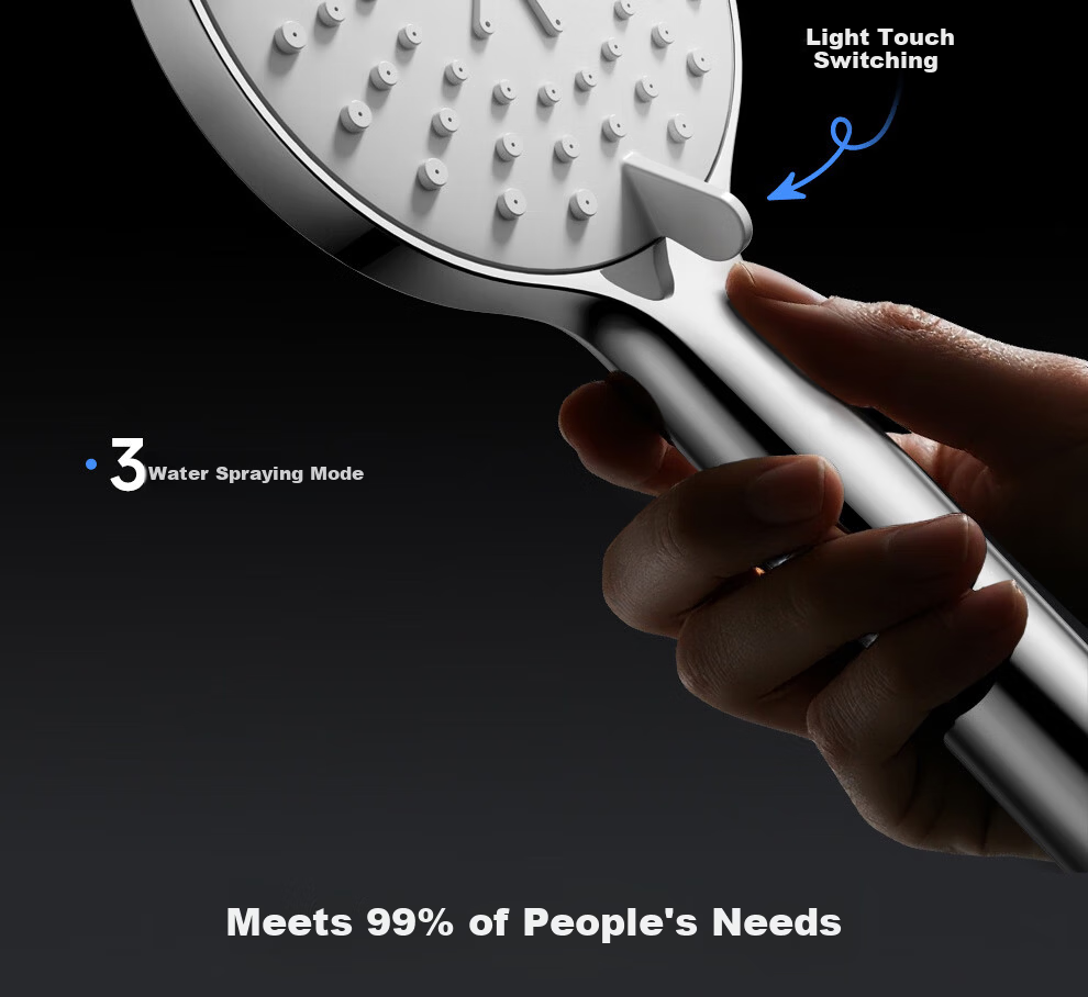 ARROW Multifunctional Shower Head Bathroom High-Pressure Handheld Shower Head 120mm Large Panel AE58157 14