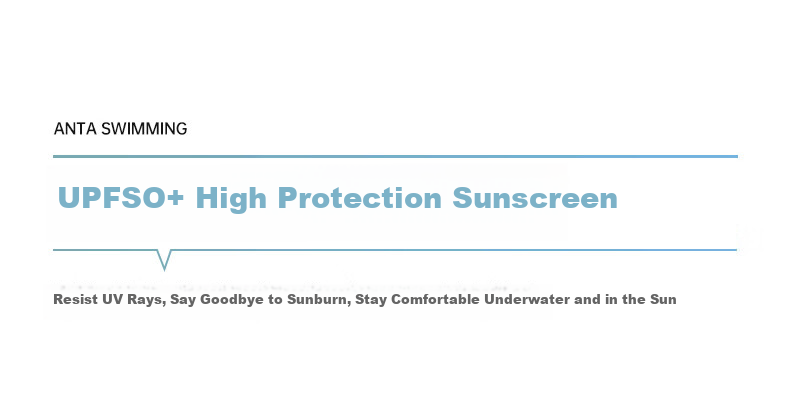 ANTA Men's Professional Sports Sun Protection Swimwear Breathable Long Sleeve Surfing Diving Hot Spring Swimming Gear 8