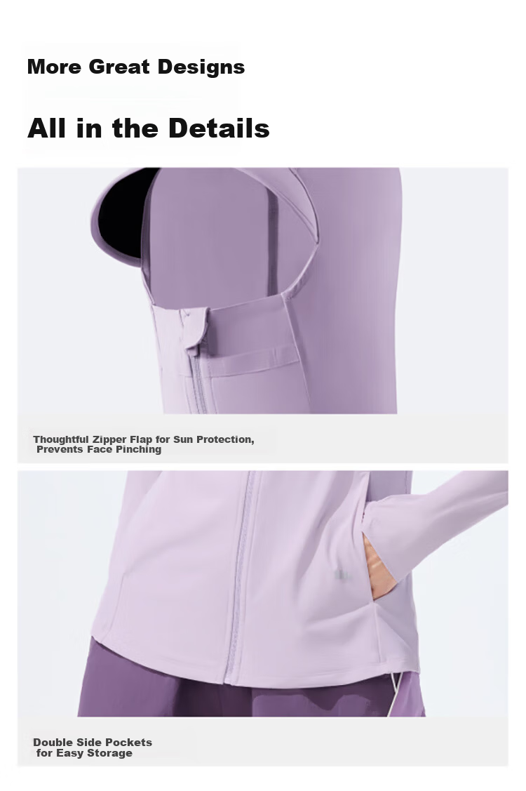 Beneunder Women's Summer UV Protection Jacket Slim Fit Lightweight Cooling Sunscreen Coat DS836 24
