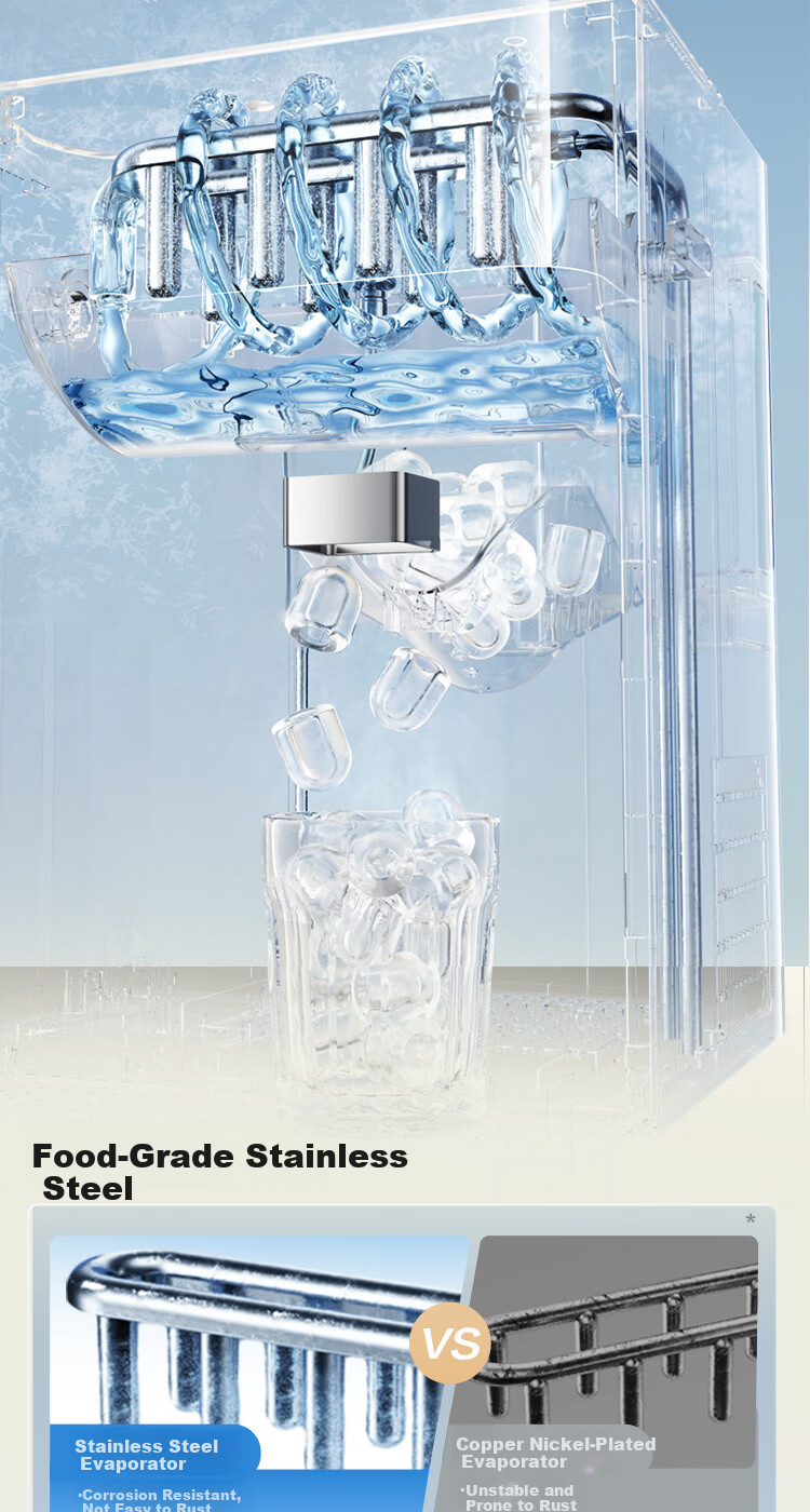 Tineco Ice Cube Heating Water Purifier Min Ice Master Elegant Home Countertop Water Filter No Installation Hot and Cold Direct Drinking Machine 6