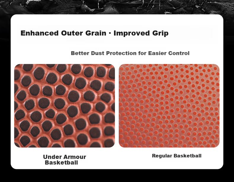 Under Armour Basketball Size 5 Kids 6-12 Years Indoor Outdoor Professional Training Game Ball Kindergarten Elementary School Gift 3-6 Years 14