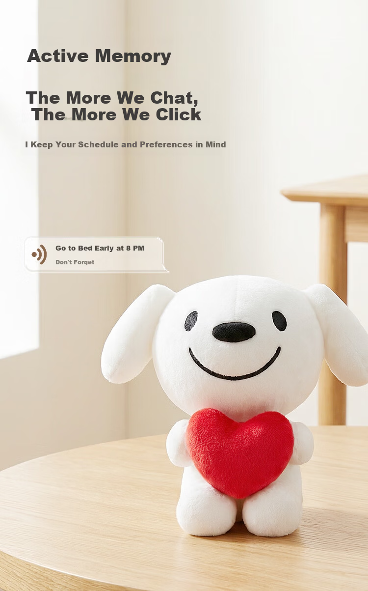 JD Jingzao AI Plush Toy Children's Toy JoyInside Smart AI Companion Robot Birthday Gift Ball - Yellow 4