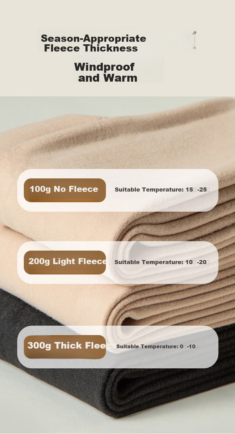 Oriental Fate Women's Autumn Winter Light Leg Socks Plush Thickened Warm Nude Tights 1 Pair 10
