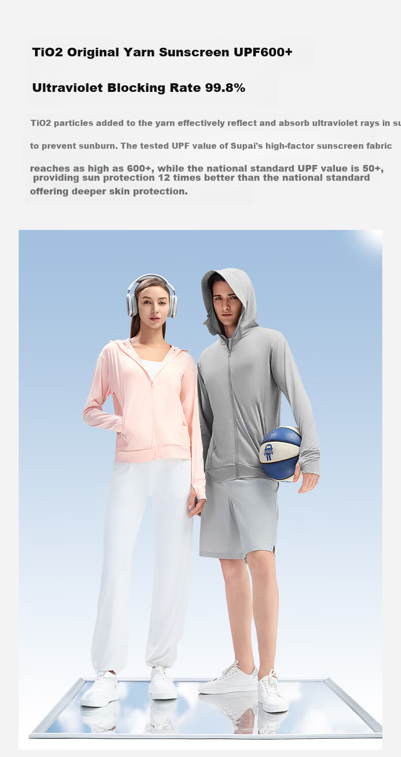 SUPIELD Full Spectrum UV Protection Jacket Professional Anti-UV Sun Protection Coat Forest Green M 6