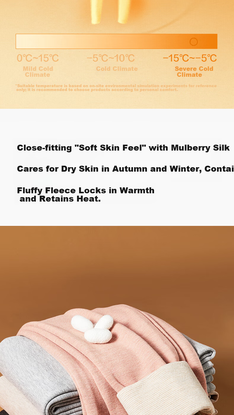 Youkeshu Women's Thermal Pants 2026 Autumn Winter New Thickened Fleece Cashmere Antibacterial Seamless Slimming Base Layer Leggings 6