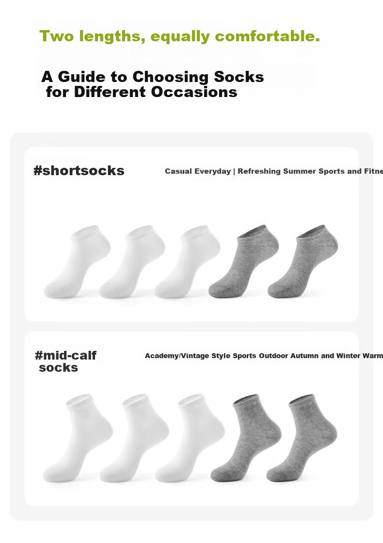 October Crystal Tang Qian Disposable Women's Short Socks Travel Antibacterial Breathable Sweat-Absorbing [5 Pairs] 2