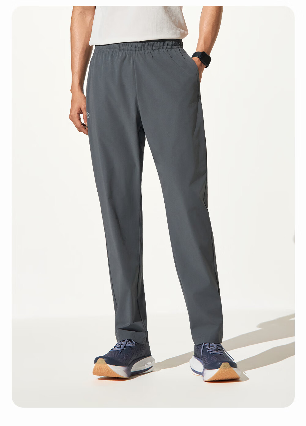 Bmai 26 New Men and Women Sports Pants Ice Thin Quick-Dry Running Training Breathable Woven Straight-Leg Pants for Men 17