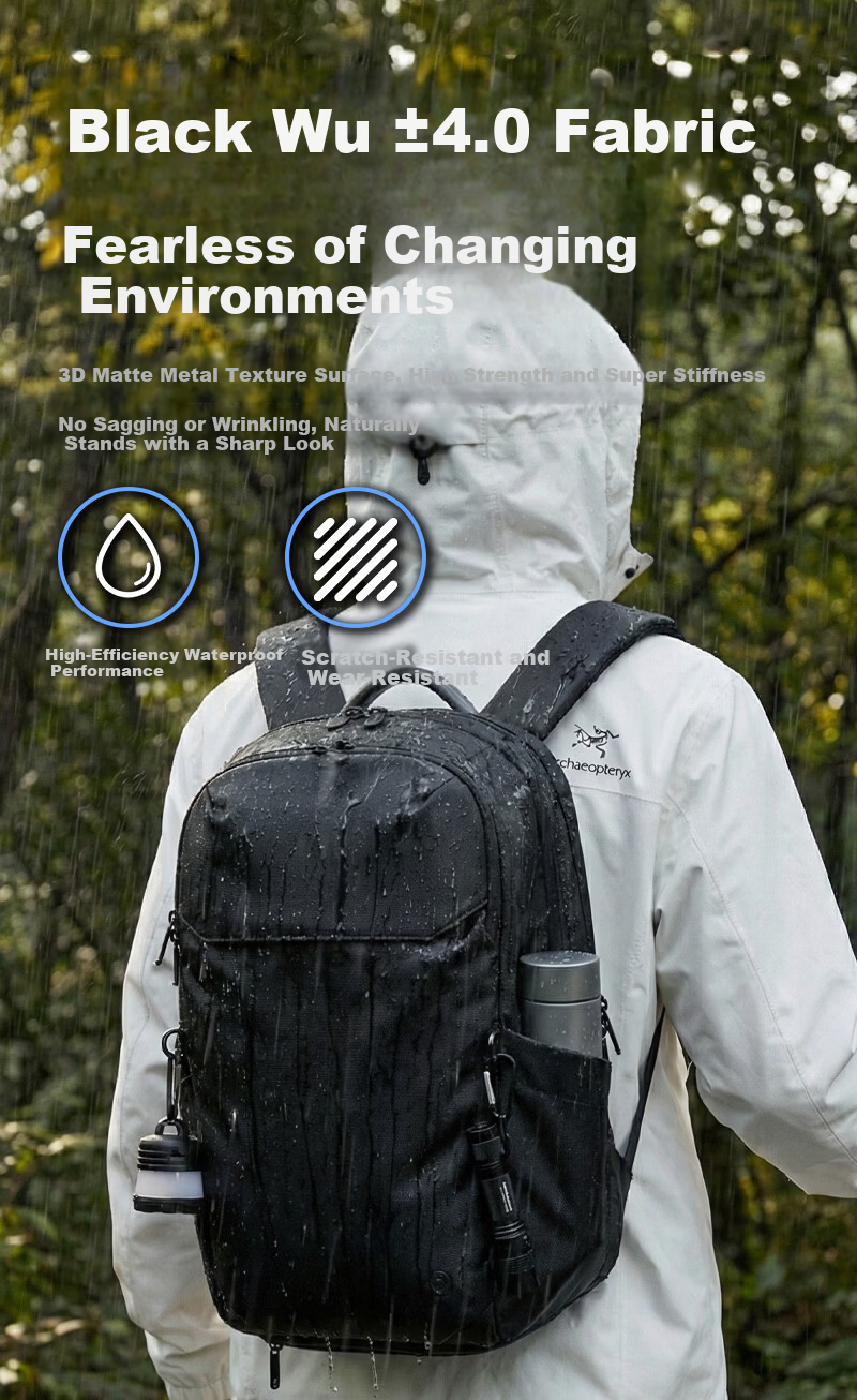 JD Jingzao Black Warrior PRO 2026 New Sports Backpack Large Capacity Outdoor Mountaineering Travel Laptop School Bag 10