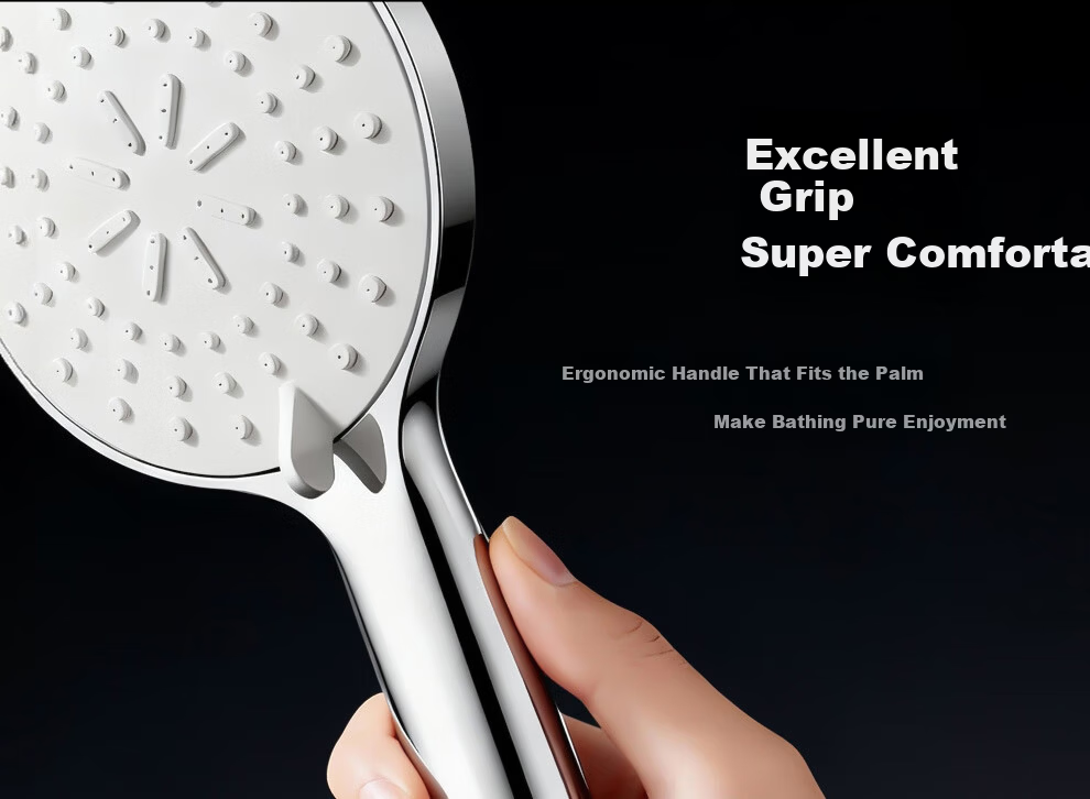 ARROW Multifunctional Shower Head Bathroom High-Pressure Handheld Shower Head 120mm Large Panel AE58157 21