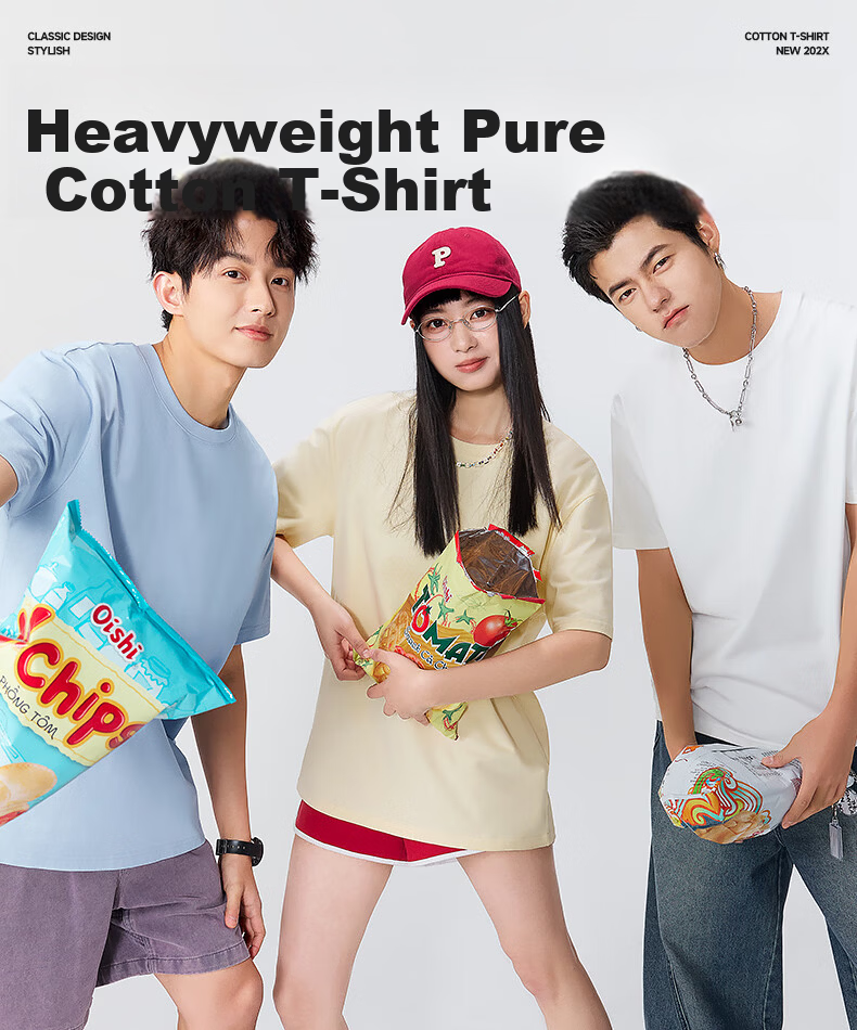 MINISO White Short Sleeve Men's Summer Pure Cotton T-Shirt Solid Basic Unisex Half Sleeve Z White S 2