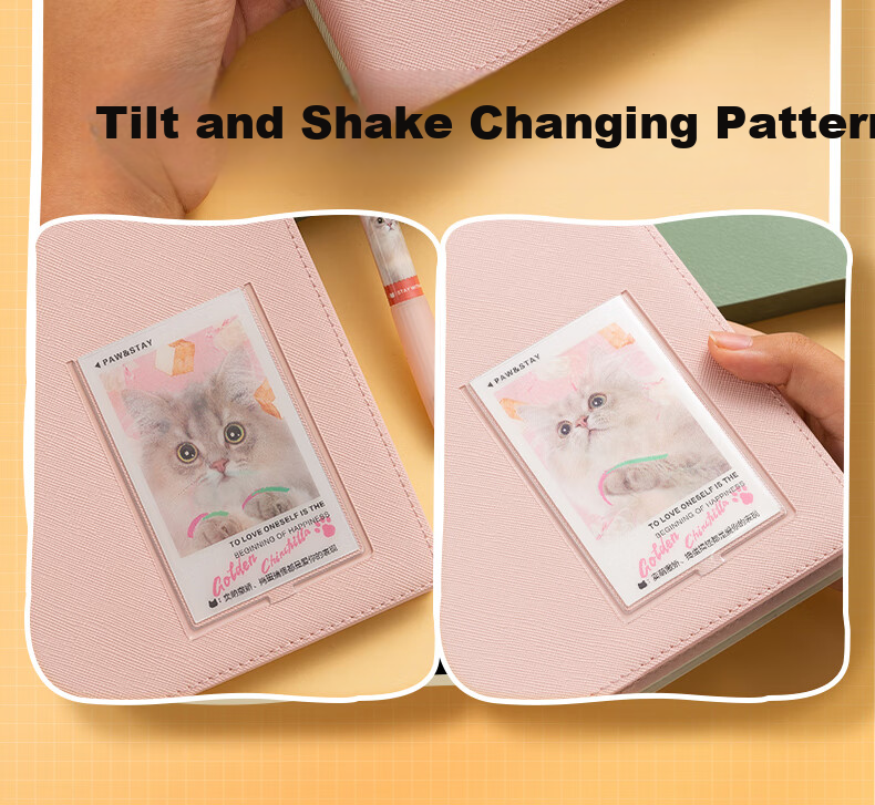 MASMARCU Morning Light Stationery, All Meow A5 Soft Cover Hardcover Notebook, Journal Book, Aesthetically Pleasing Diary, 96 Pages, Pink Style QJ001637, Essential for Exams 8