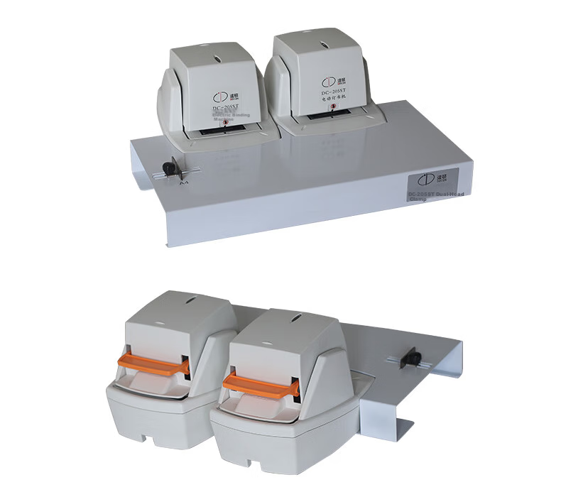 DOCON DC-207ST/207DT Stapler Refill Box, Flat Staple Automatic Light-Sensing Intelligent Electric Stapler Straight-Line Staples 13