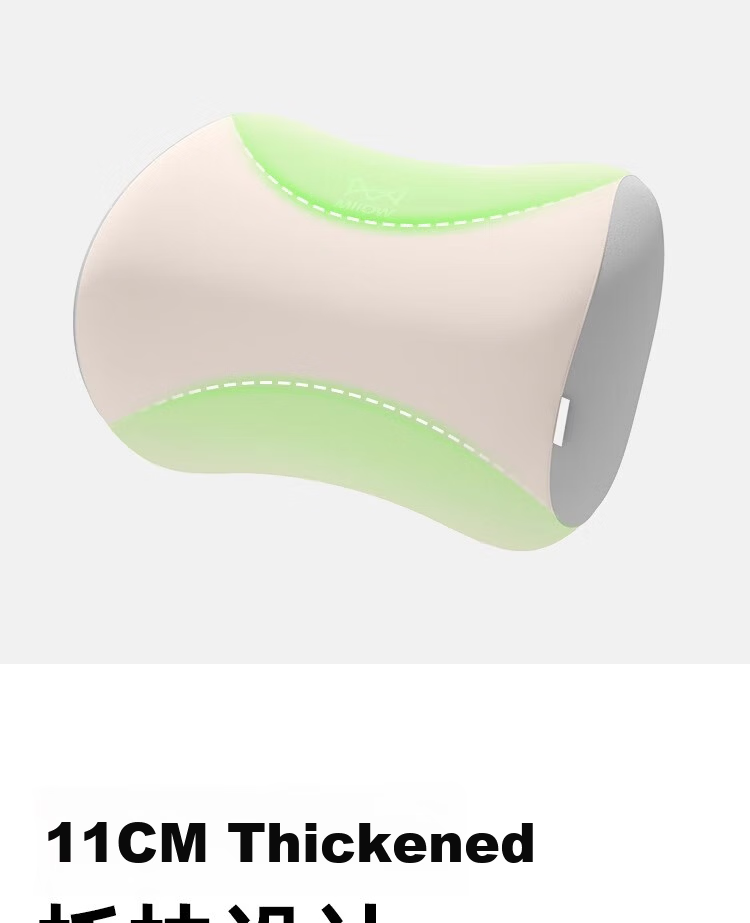 MiiOW Office Lumbar Support Cushion for Chair Backrest, Waist Pillow for Office Chair, Student and Pregnant Women Long Sitting Back Support Pad 5