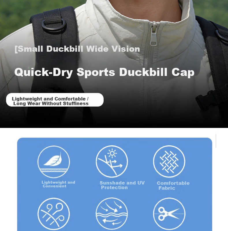Red Dragonfly Short Brim Hat Men's Spring Summer Running Sports Quick-Dry Casual Breathable Sunshade Sunscreen Hat Women's 2