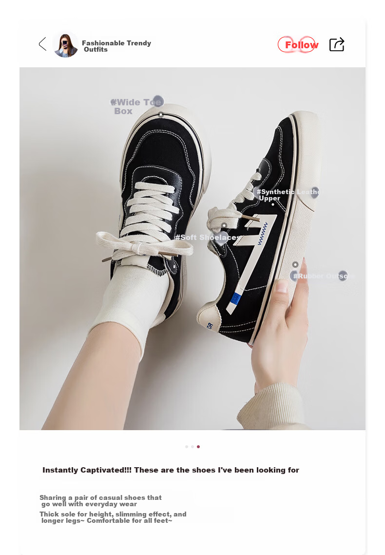 Warrior Official Women's Canvas Shoes 2026 Summer New Retro Breathable Sports Sneakers Black/Beige Size 40 3
