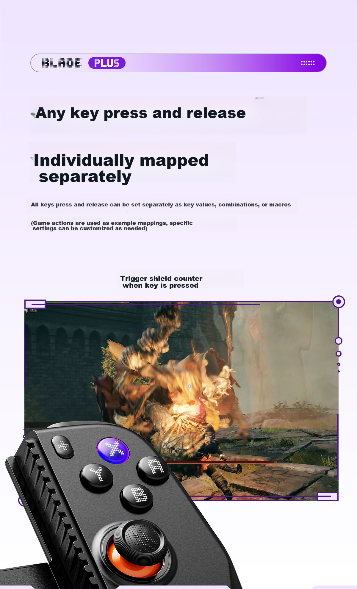 Leadjoy Wind Blade Plus Stretch Gaming Controller Compatible with Streaming PC Android iOS Tablet Nintendo Switch Motion Sensor Pokémon ZA 11
