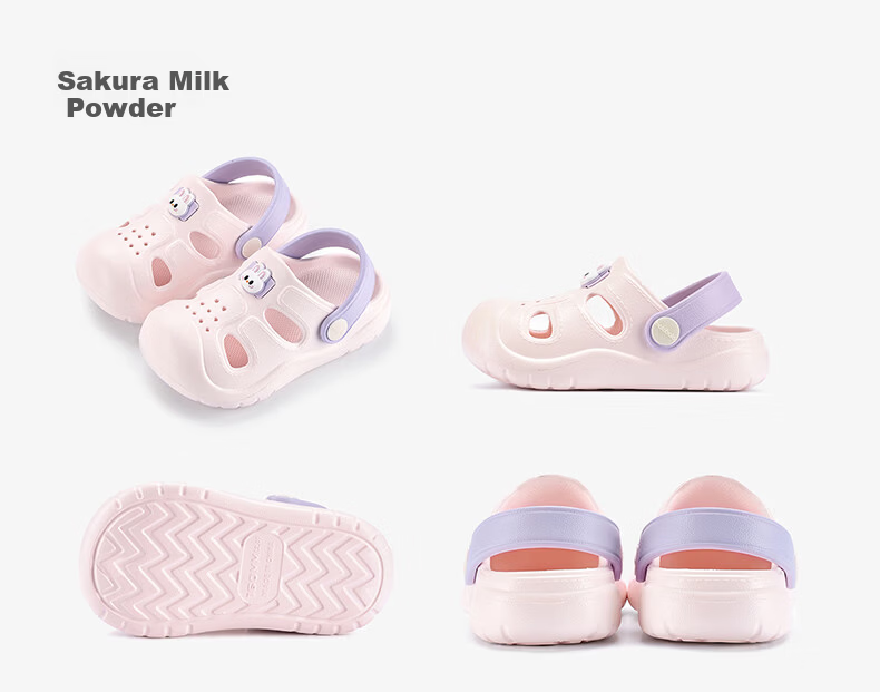 Balabala Kids Holey Slippers Girls Summer Baby Soft Sole Indoor Bathroom Shower Sandals Boys Beach Shoes Toddler 11