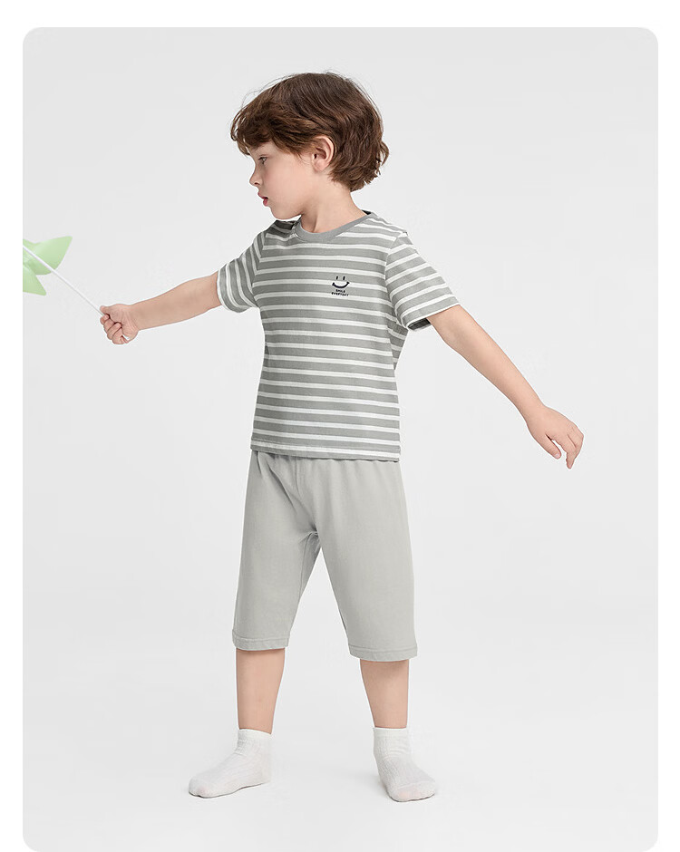 Balabala [balaOne] Kids Children's Pants Boys Girls Summer New Anti-Cold Mosquito-Proof Sleep Pants 17