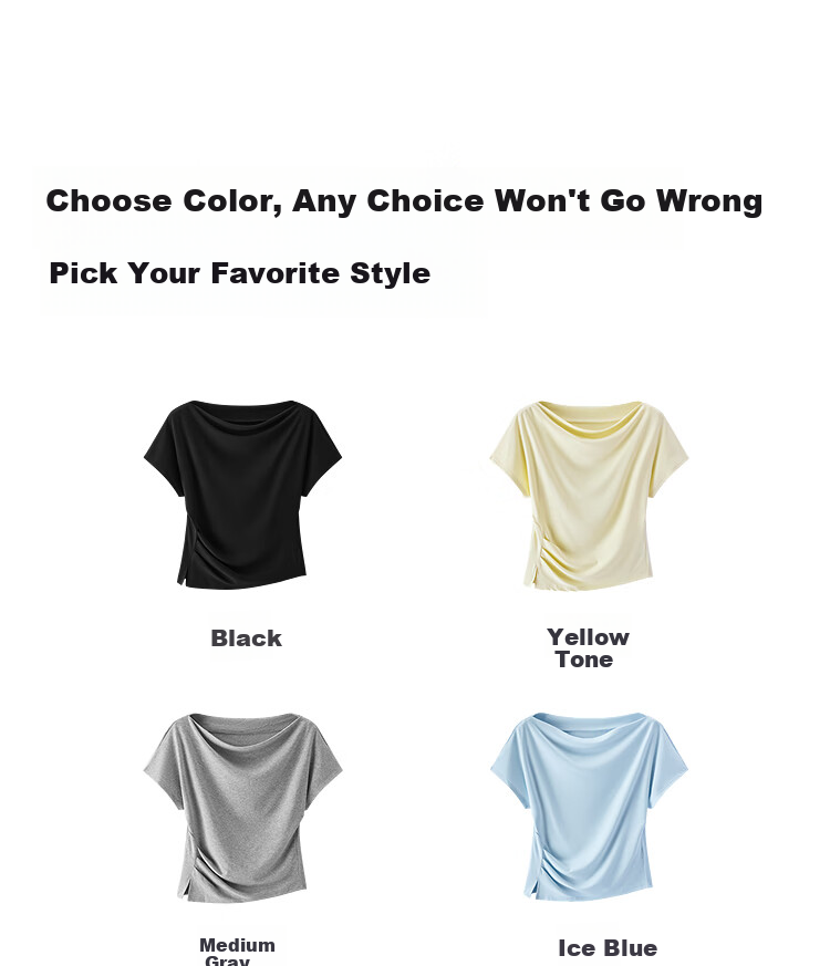Semir Chen Duling Women's Short Sleeve T-Shirt 2026 Summer Crop Off-Shoulder Waist Slim Atmosphere Top 109326100005 24