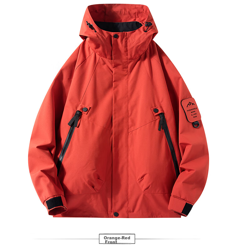 Romon Outdoor Hooded Softshell Jacket Unisex Spring Autumn Couple Dopamine Windproof Waterproof Mountaineering Coat 15