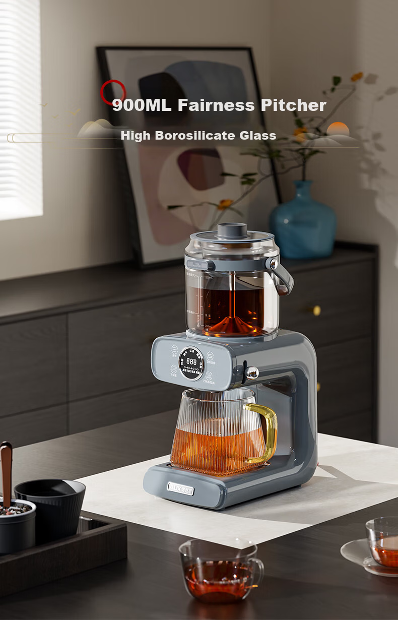 AUX Tea Kettle Health Pot Steam Spray Tea Extractor Pure Titanium TI Base Multifunctional Tea Maker AZC-12AZX-340 for Home and Office 13