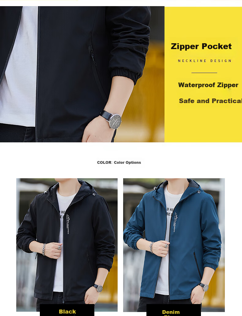 JEANSWEST OUTDOOR Men's Jacket, Spring And Autumn Outerwear, Winter Business Casual Loose-Fitting Stand-Collar Top for Young And Middle-Aged Men, Bean Green, 4XL 15