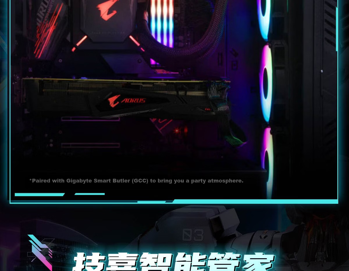 GIGABYTE B860M AORUS ELITE WIFI6E DDR5 Motherboard Compatible with CPU Ultra U7-265K 245K LGA 1851 22