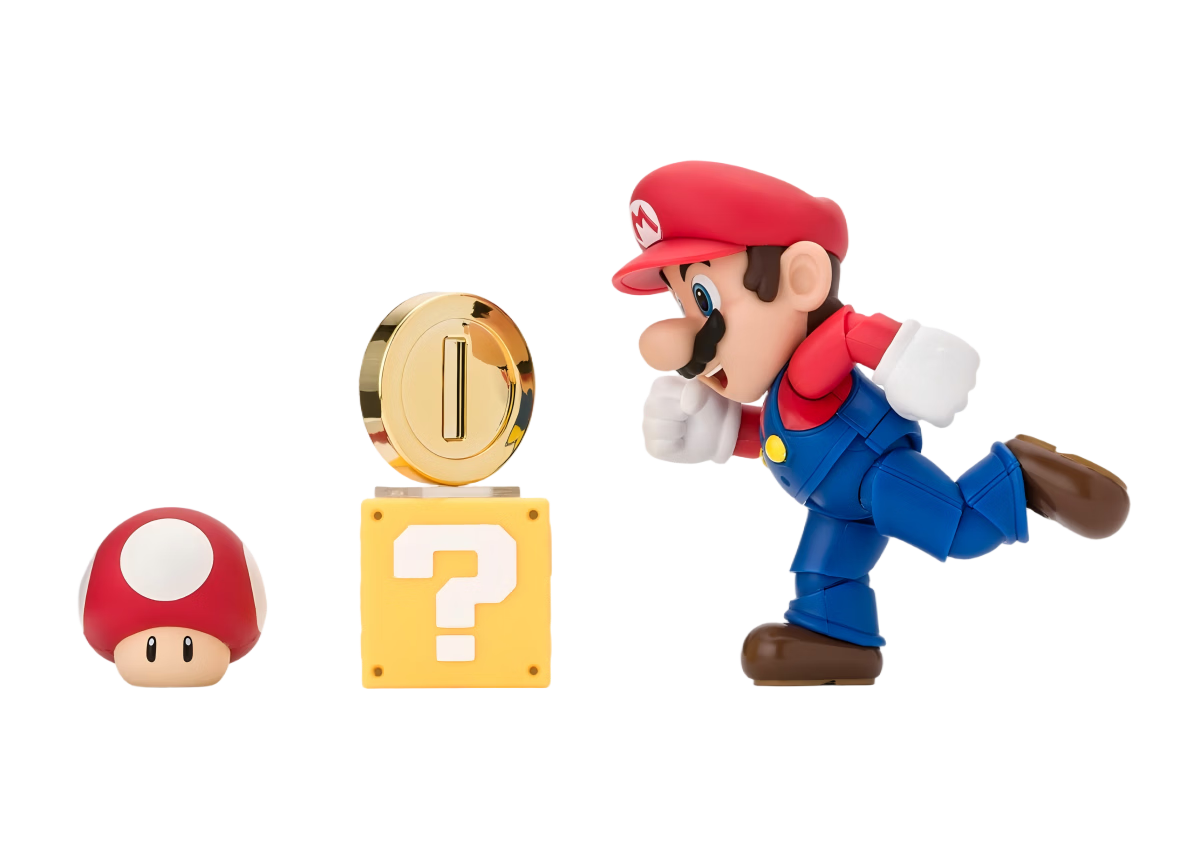 Bandai TAMASHII S.H.Figuarts Super Mario Play Accessories (SUPER MARIO) World Expansion Fully Poseable Action Figure Toy Accessories 4