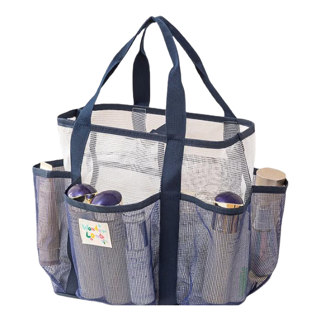 40,000 KM Large Capacity Swimming Bag Shower Bath Storage Travel Toiletry Bag Sports Yoga Beach Handheld Mesh Bag
