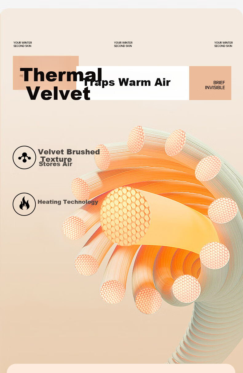 Urban Beauty Women's Thermal Fleece-Lined Thickened Heating Autumn Winter Vest with Built-in Bra U-Neck Base Layer Top 5