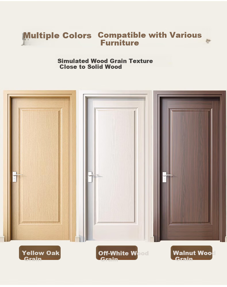 Xinuo Door Sticker Wood Door Renovation Self-Adhesive Full Door Covering Entry Door Color Change Film Renovation Old Door Full Wrap Wood Grain Sticker 6