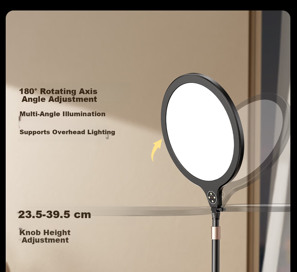 Meiyibo Live Streaming Fill Light Desktop Beauty Soft Light Full Screen Shooting Live Broadcast Mobile Horizontal Rod Skin Smoothing Face Slimming Host Dedicated Studio Indoor Photography Lighting 11