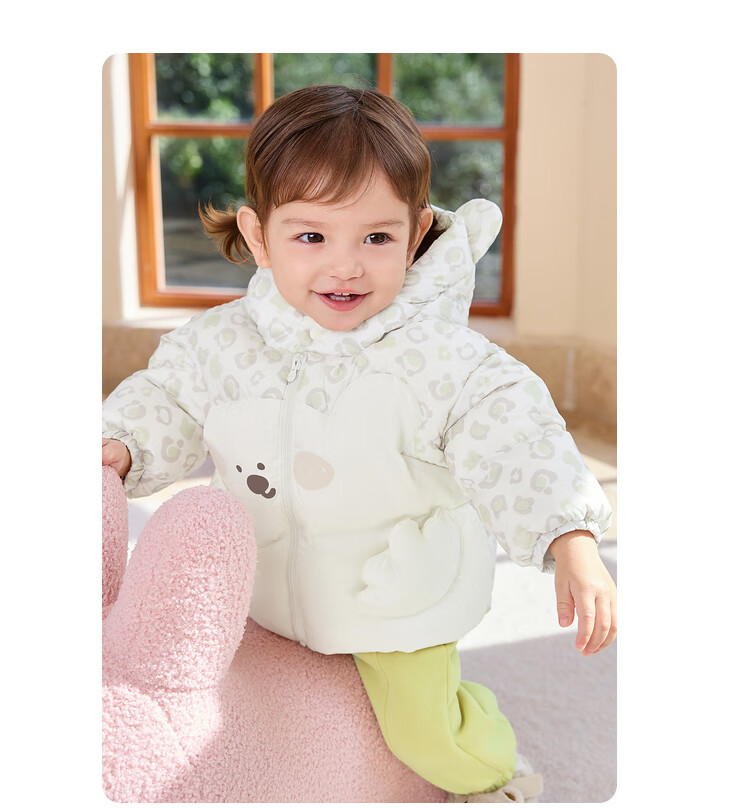 BALABALA Kids Down Jacket Boys Girls Winter 2025 New Thickened Puff Down Coat Baby Warm Clothes 15