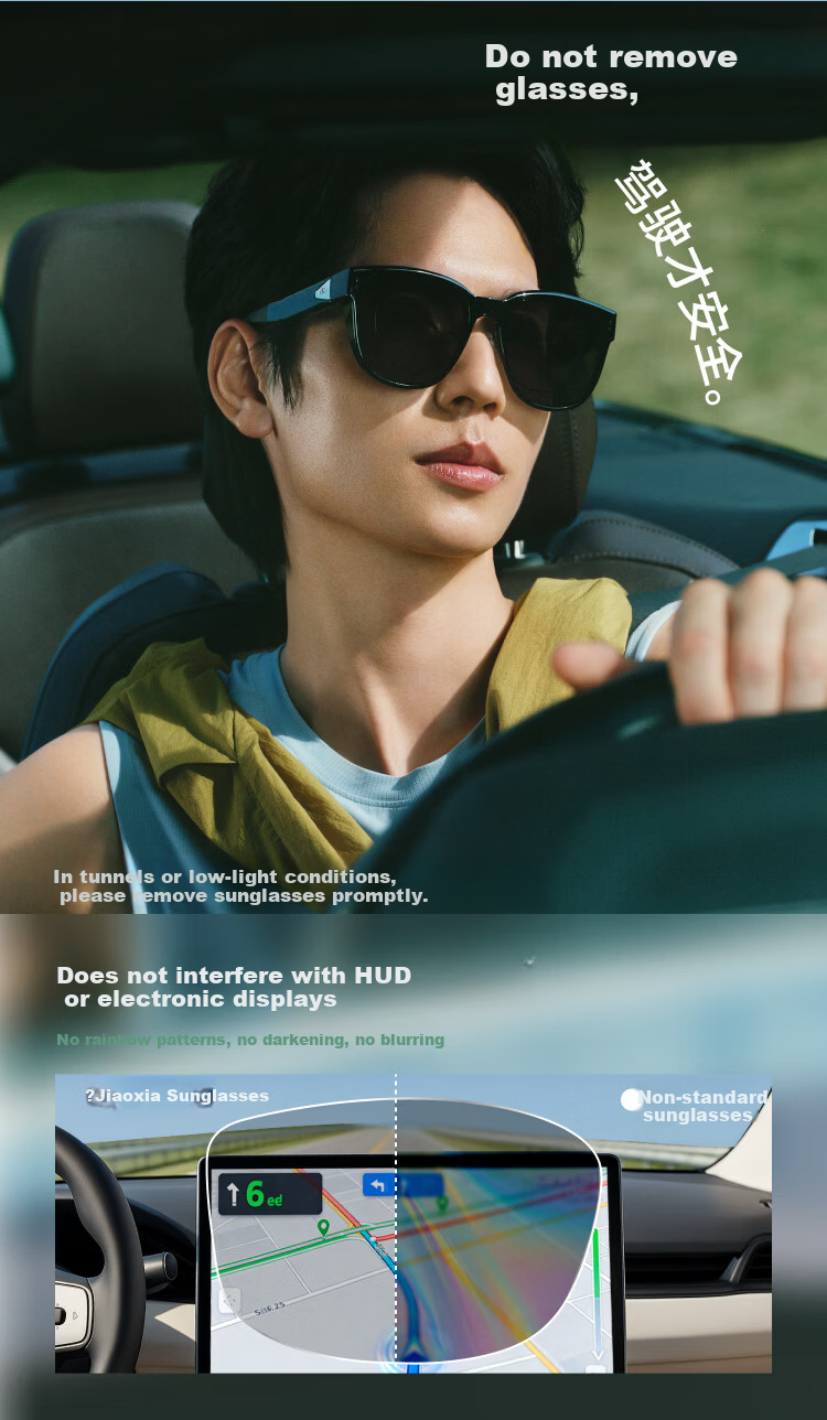 Banana Under Sunglasses Unisex Prescription Clip-On Polarized Driving Outdoor Round Square Frame FD008 11