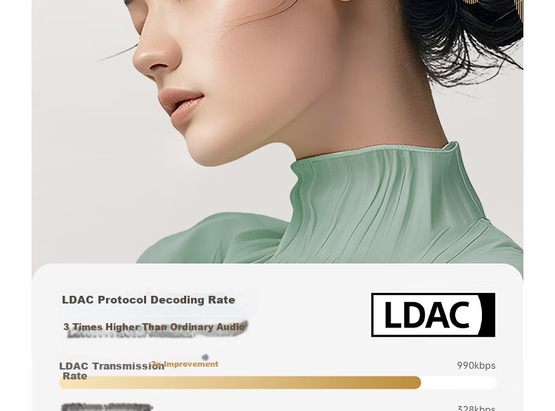 IKF Moonlight [LDAC Sound Quality] Bluetooth Clip-On AI Translation Earphones Wireless Open Bone Conduction Head Tracking Sports 2026 New Model Athens Black 20