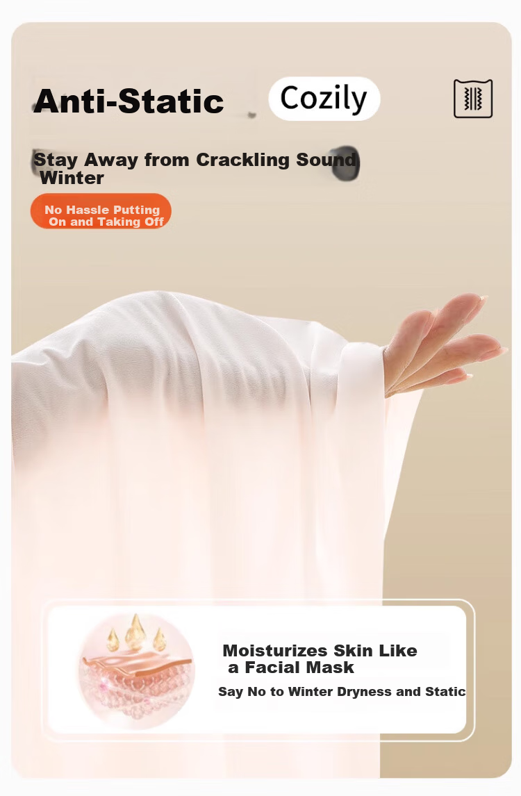 Langsha Women's Thermal Underwear Autumn Winter 10A Antibacterial Skin Care Base Layer with Chest Pad Light Skin L 10
