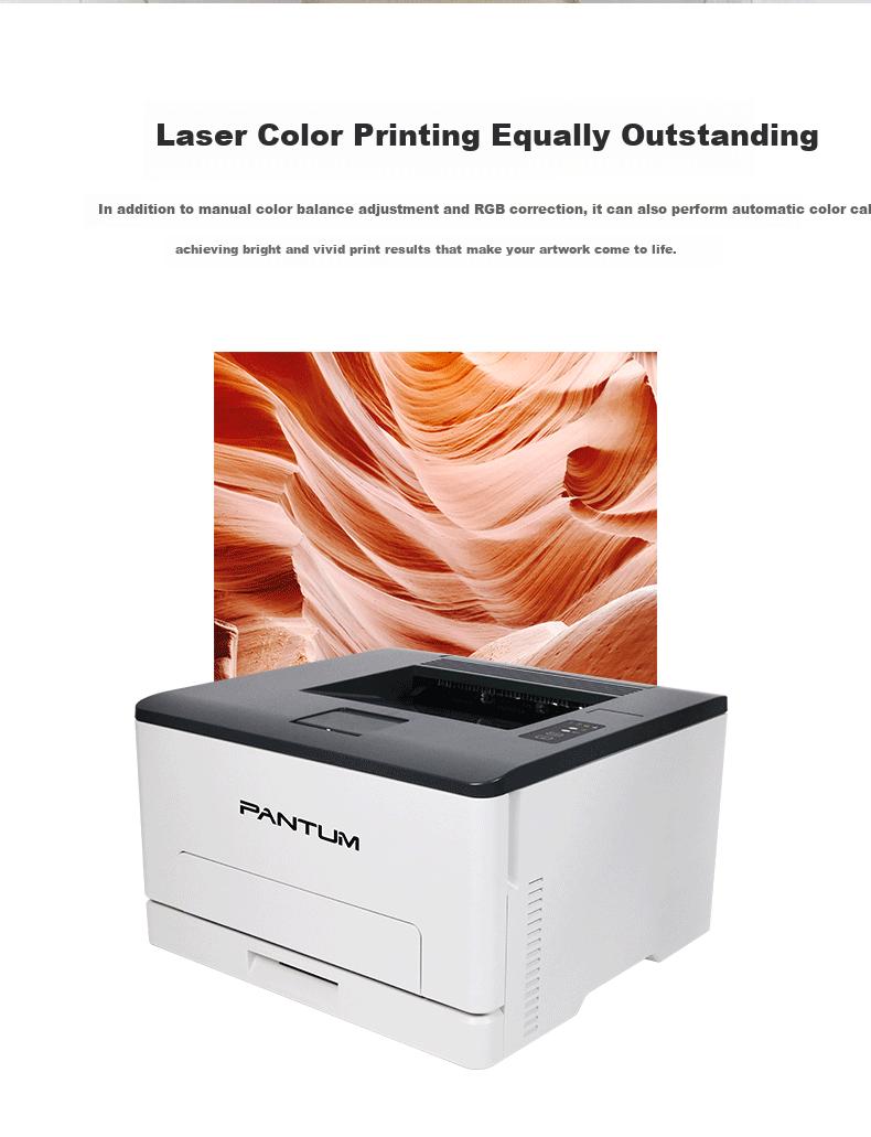 PANTUM CM1100ADN Laser Multifunction A4 Color 3-in-1 Printer High-Efficiency Energy-Saving Home Office Document Photo Printing 4
