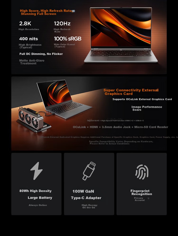 Lenovo Laptop Laiku Air14 3rd Gen Core i5 315 High Color Gamut Ultra-light 990g Slim Office Notebook 12GB+512GB 3