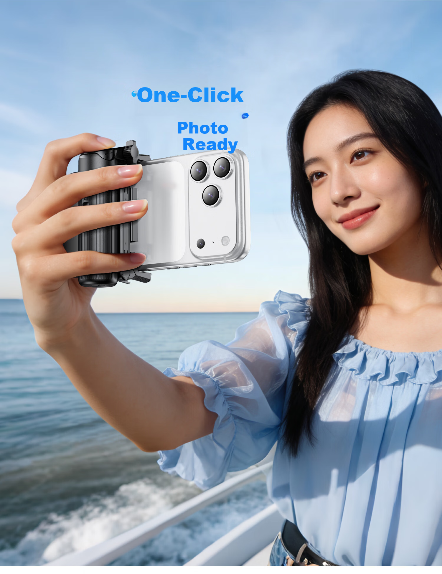 Liangdianpai Zoom Selfie Stick 2026 New Portable Travel Mini Tripod Photo Tool Mobile Phone Holder 360-Degree Handheld Floor Vlog Concert Special 2