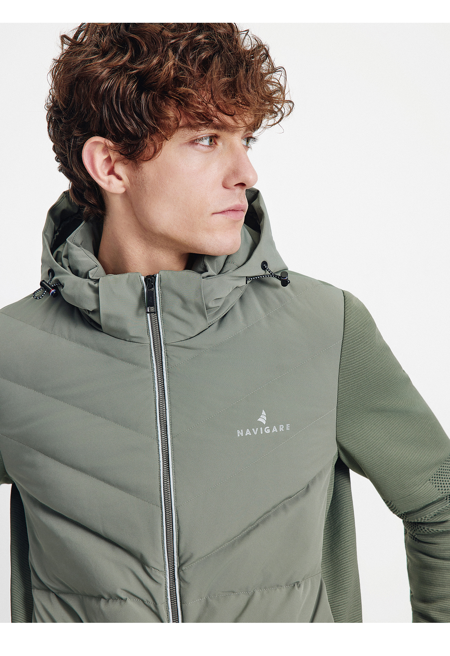 Navikail Italian Small Sailboat 25th Anniversary New Men's Hooded Down Jacket Thin Sports Coat 1341605505 11