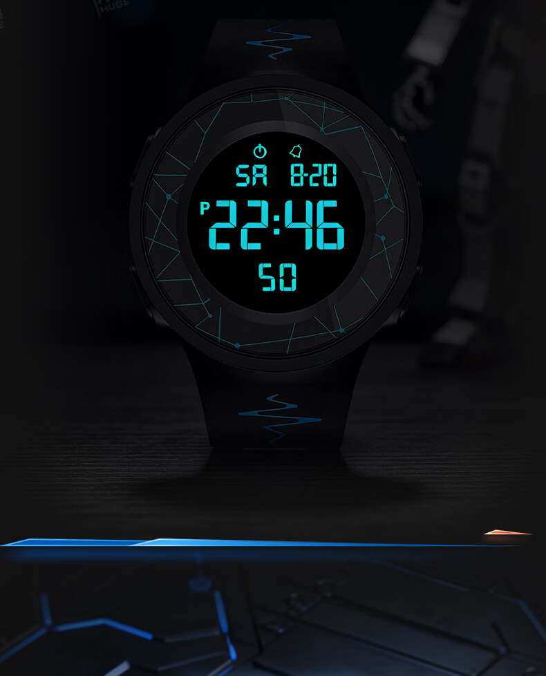 HUGE Korean Style Simple Digital Watch for Men Women Students Kids Youth Sports Colorful Waterproof Couple Wristwatch 9