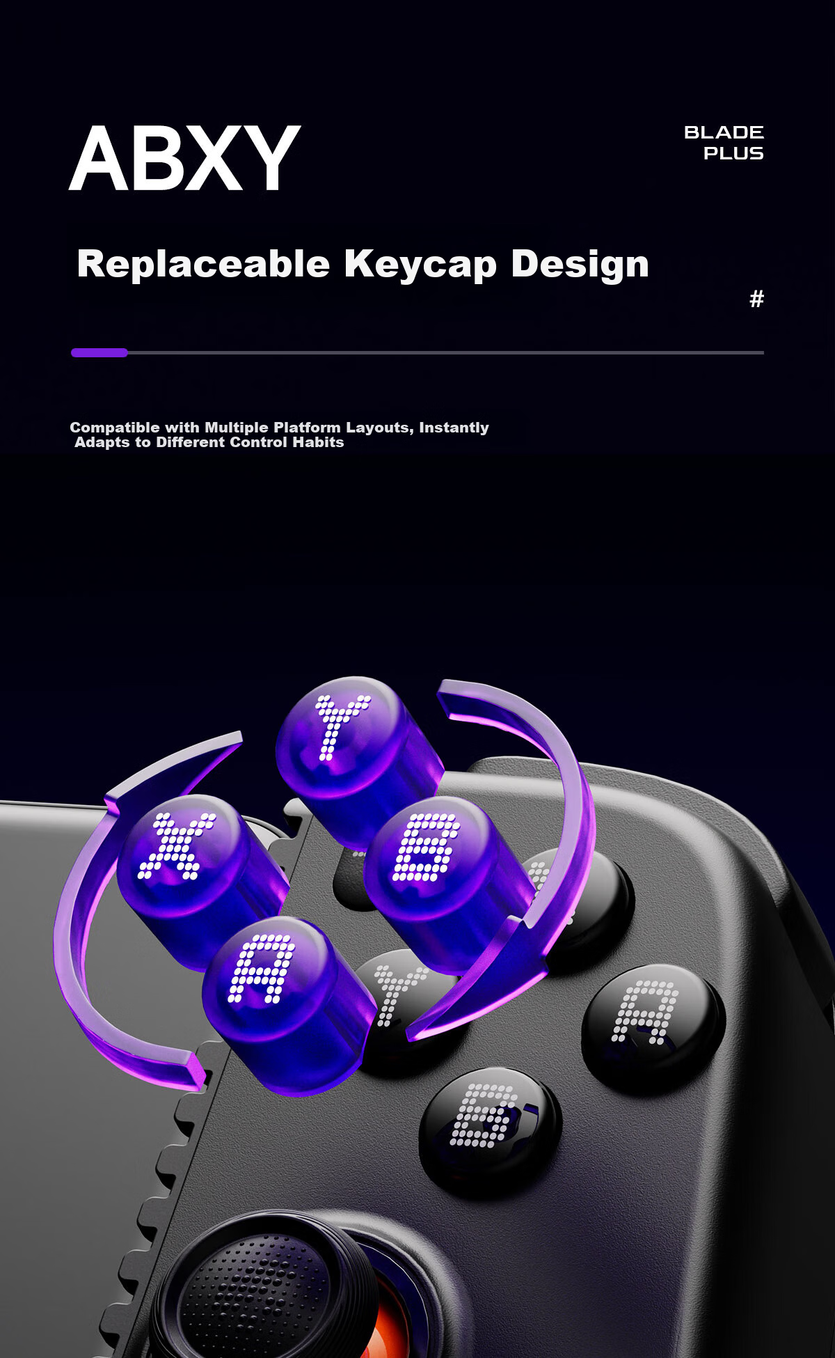 Leadjoy Wind Blade Plus Stretch Gaming Controller Compatible with Streaming PC Android iOS Tablet Nintendo Switch Motion Sensor Pokémon ZA 21