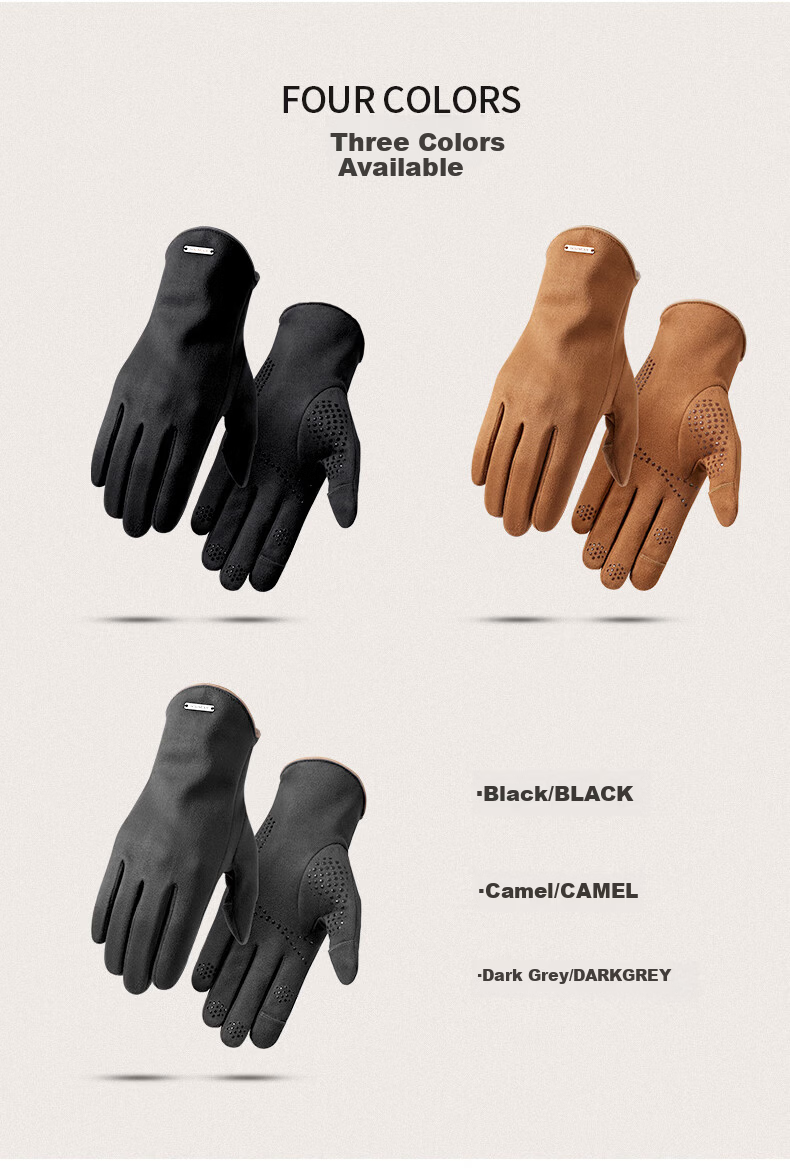GOLOVEJOY Warm Photographer Half-Finger Gloves Unisex Autumn Winter Professional DSLR Camera Shooting Black 9