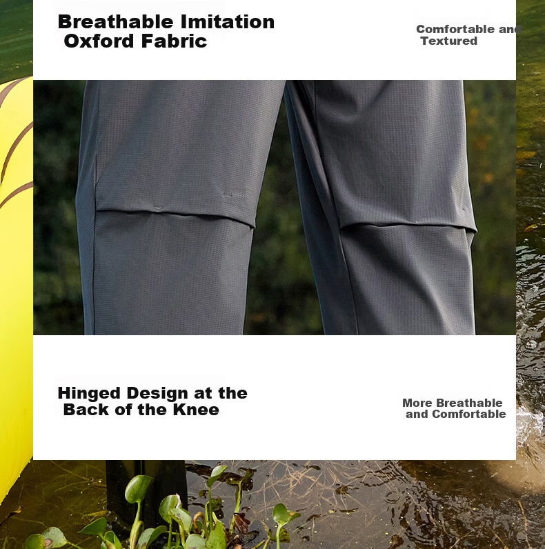 361° Men's Sports Pants Spring Summer Sun Protection Casual Sweatpants Running Loose Fit Cooling Straight Leg U-Shaped Pants 652614708-2 10