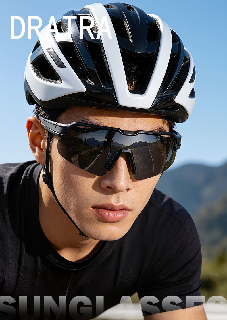 DRATRA Cycling Glasses Unisex Mountain Bike Goggles UV Protection Sunglasses Outdoor Sunshade Glasses 1