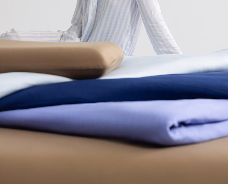 Meiduo Jia Parent-Child Fitted Sheet Matching Pillowcase Seamless Underwear-Grade Antibacterial Pillowcase 40x68cm 1 Piece Tranquil Brown 34