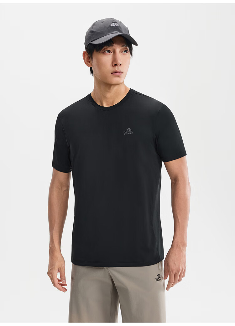 Pelliot Outdoor Quick-Dry T-Shirt Unisex Spring Summer Antibacterial Moisture-Wicking Sun Protection Short Sleeve Hiking Mountaineering Lightweight Top 116215078 21