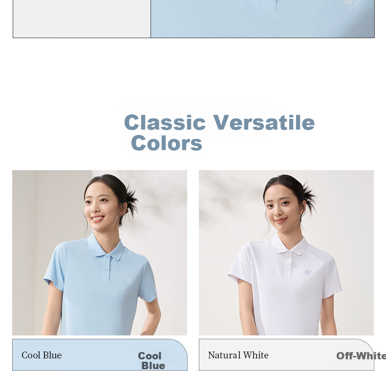 361° Women's Short Sleeve T-Shirt Spring Summer Quick-Dry Polo Shirt Sports Running Training Top 662624112H-1 8