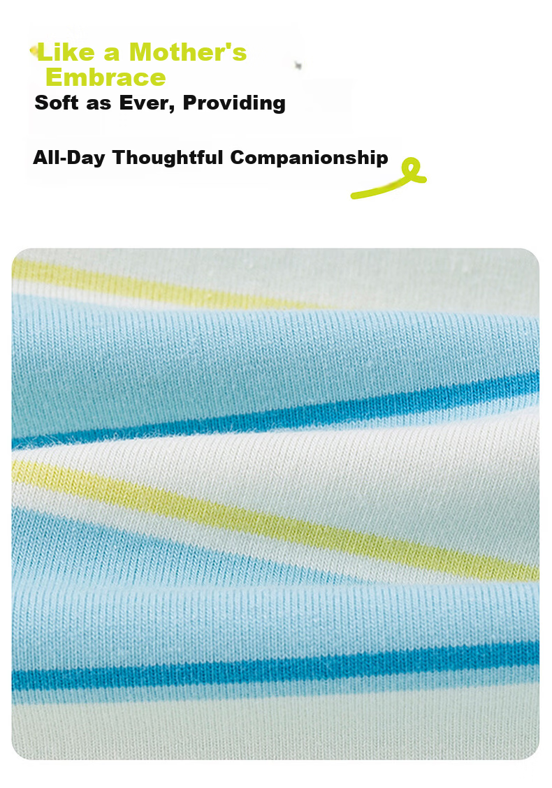 Dudu Kids Boys T-Shirt Summer Girls Short Sleeve Fashion Children's Striped Top Baby Kids Clothing Blue Striped 110 7