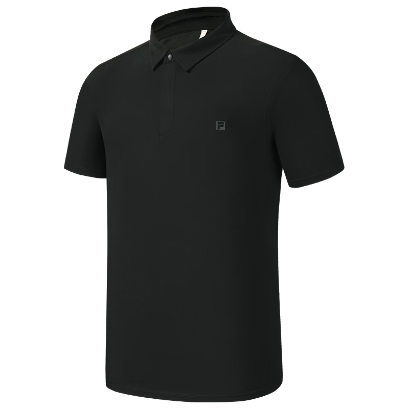 FILA Official Men's Knitted Short Sleeve Polo Shirt 2026 Summer New Fitness Sports Sun Protection Top
